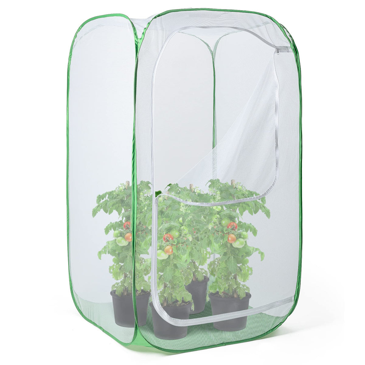 RESTCLOUD 48" Outdoor Mesh Plant Enclosure front view