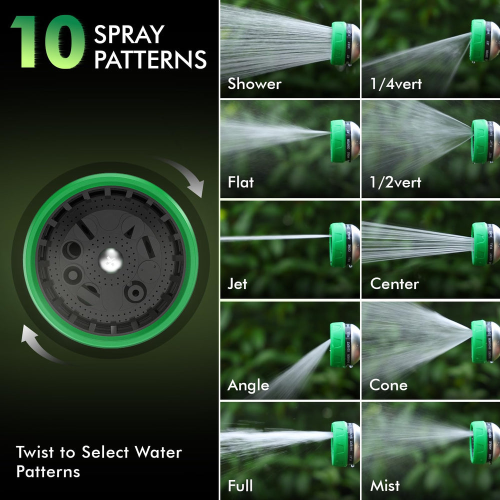 Restmo 10-in-1 Water Hose Nozzle side view