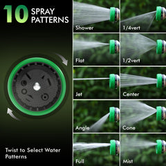 Restmo 10-in-1 Water Hose Nozzle side view