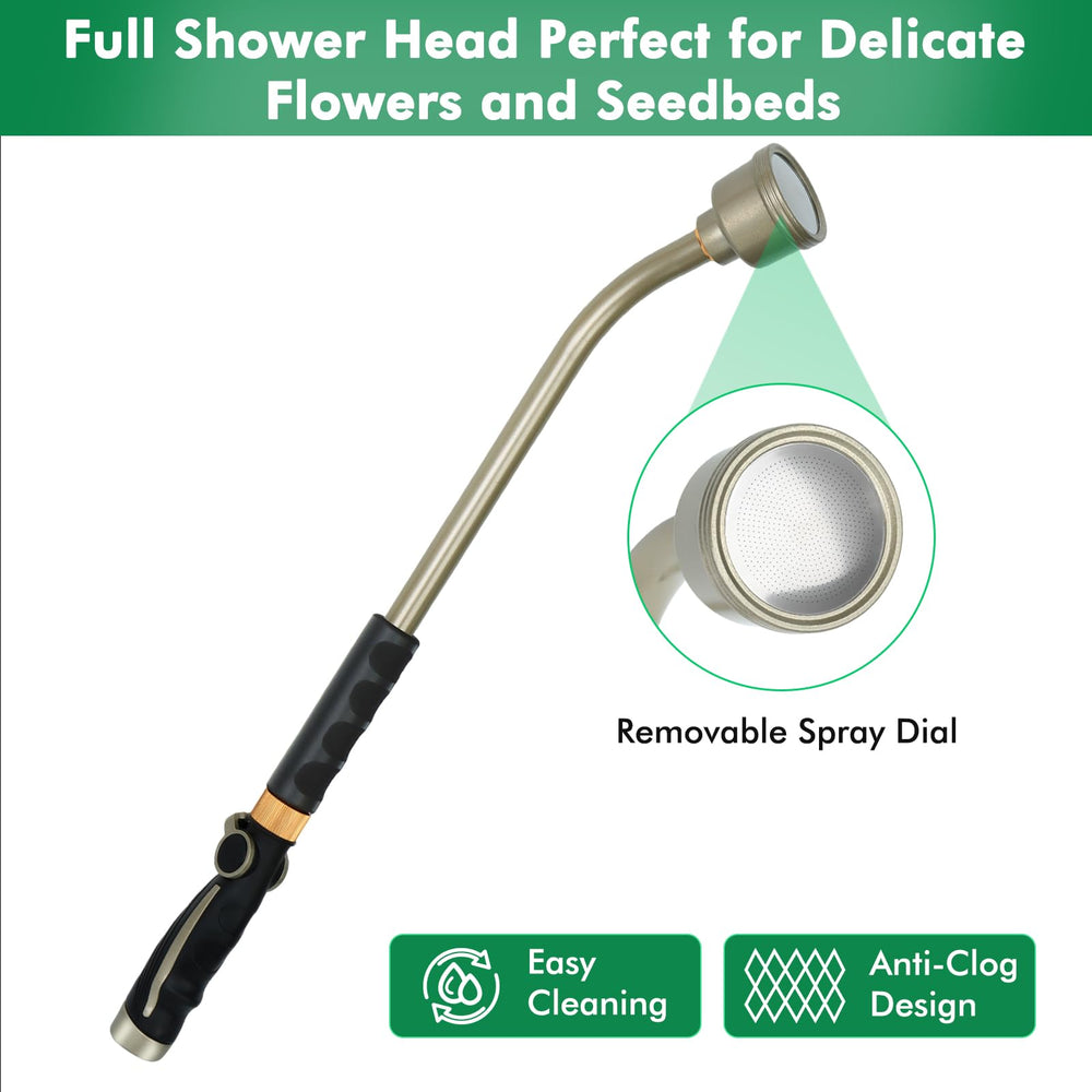 Restmo 24 Inch Watering Wand in garden setting