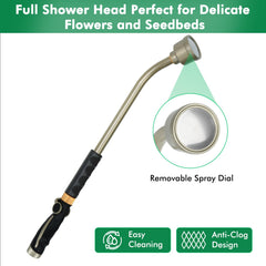 Restmo 24 Inch Watering Wand in garden setting