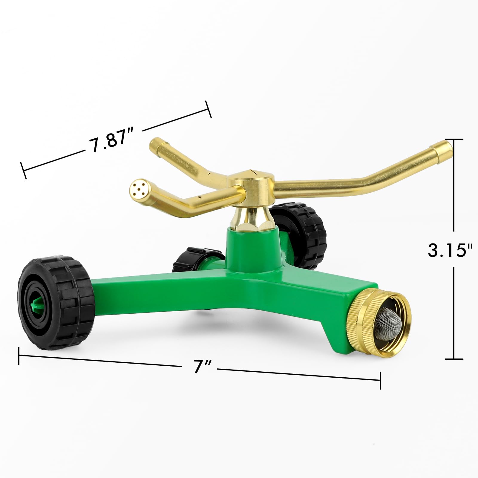 Restmo 3-Arm Metal Sprinkler packaging view