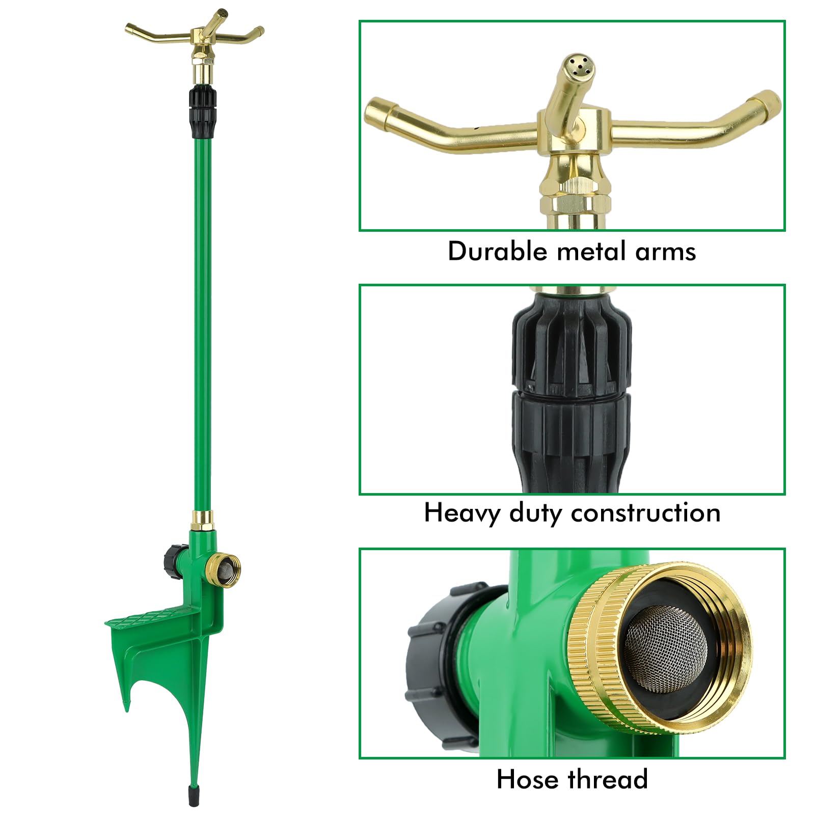 Restmo 3-Arm Sprinkler package showing two units