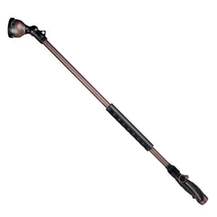 Restmo 36-inch watering wand front view with ergonomic handle