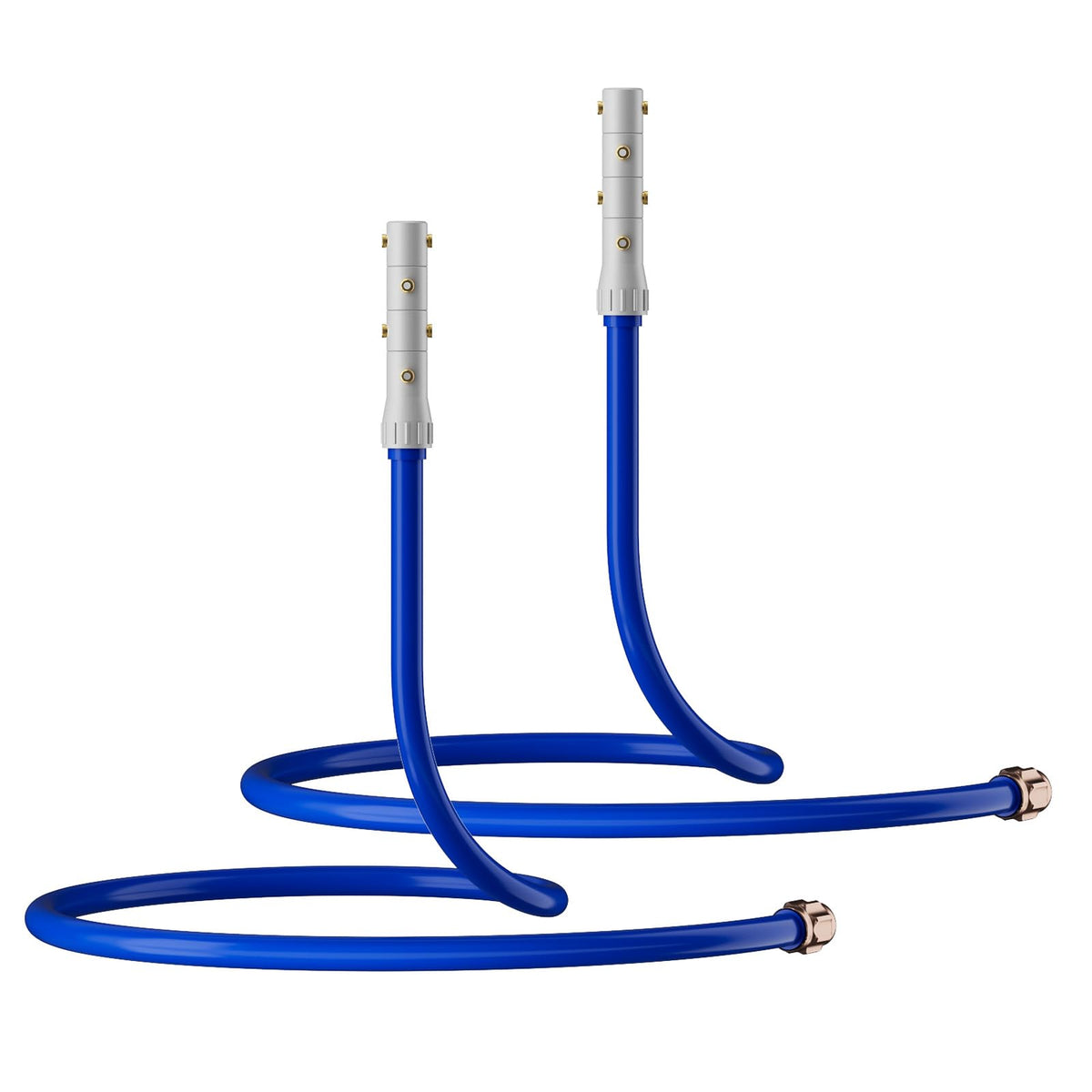 Restmo Adjustable Misters for Outdoor Cooling, 2 Pack, Blue