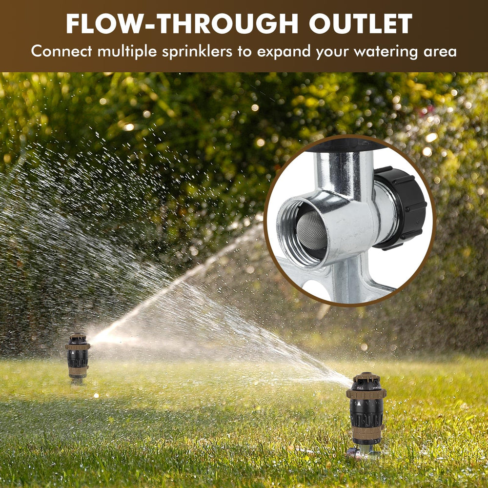 Restmo Gear Drive Sprinkler installation in soil