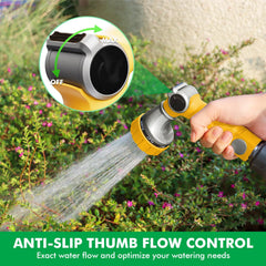 Restmo Heavy Duty Hose Nozzle back view with ergonomic design