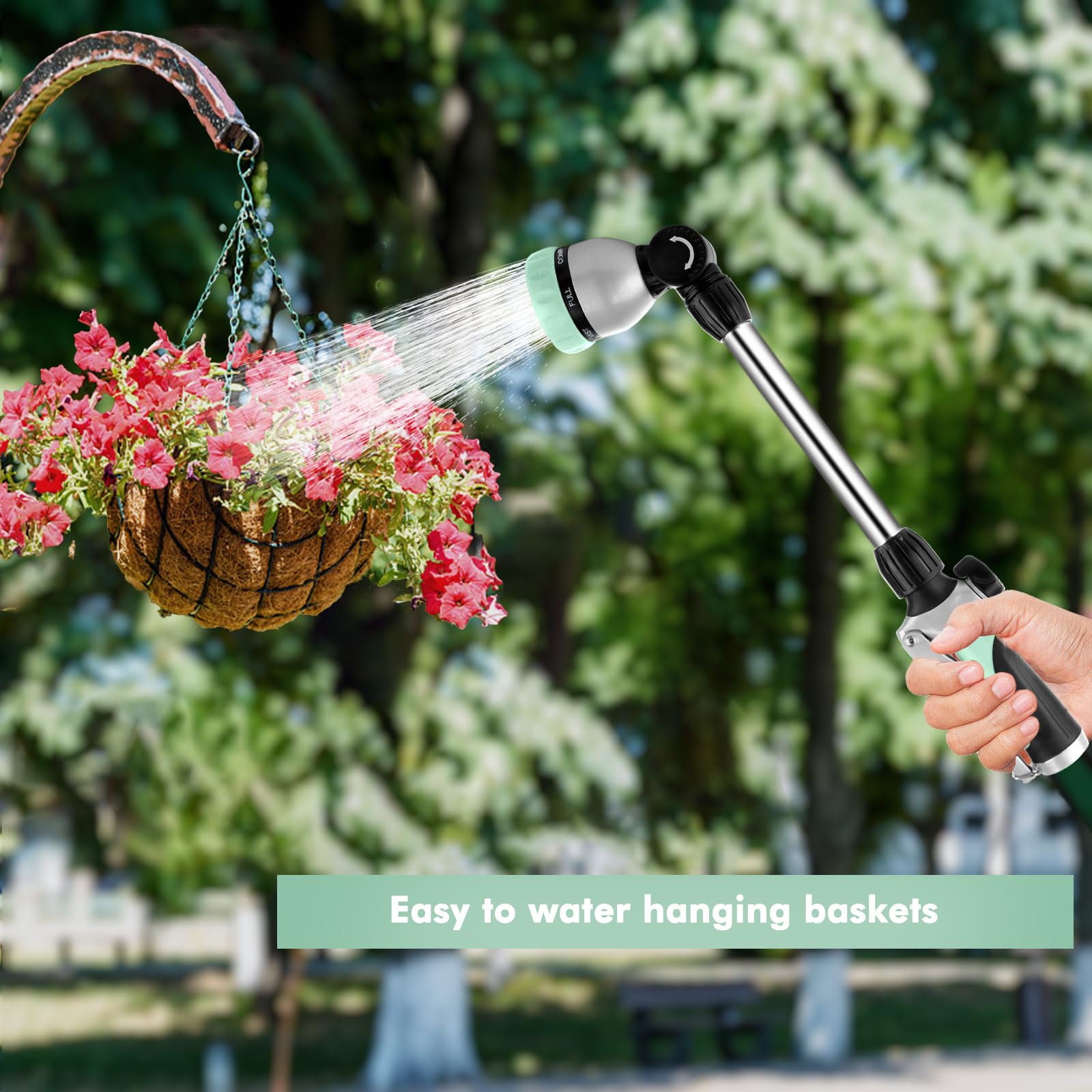 Restmo Hose Wand in use watering plants