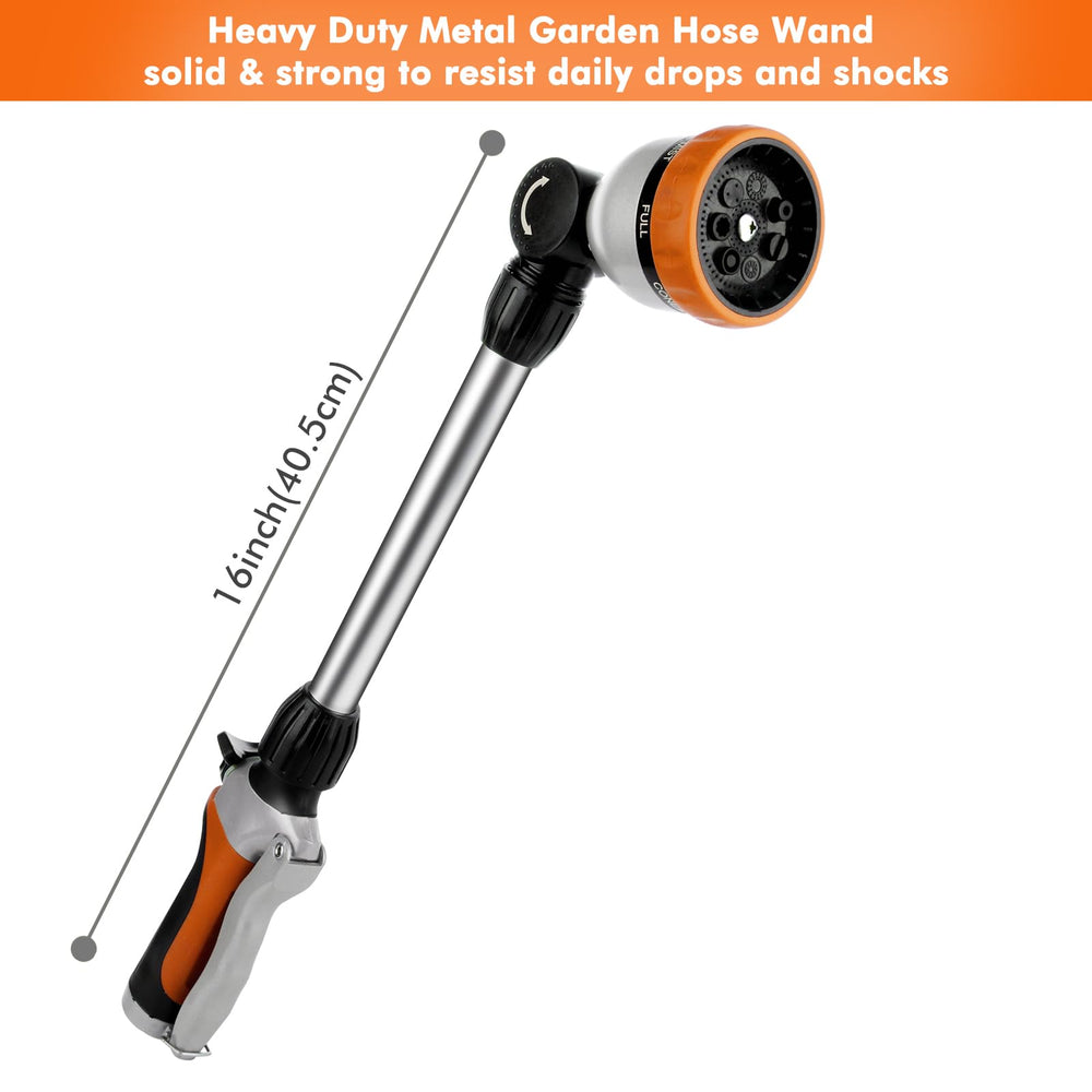 Restmo hose wand showing 180° swivel head