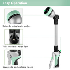 Restmo Hose Wand with adjustable spray patterns