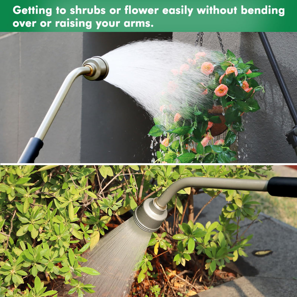 Restmo Long Watering Wand 24 Inch with rubber grip