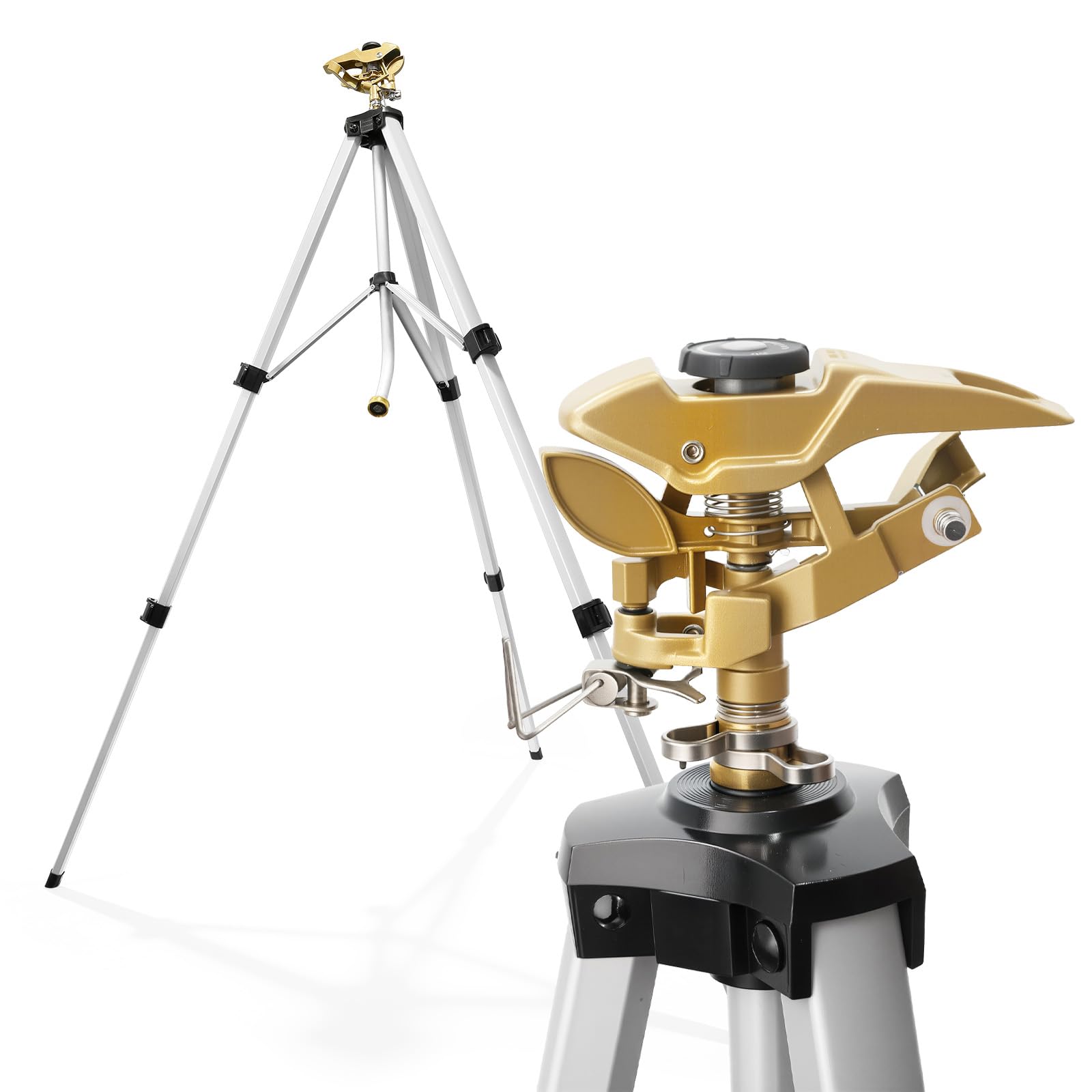Restmo Tripod Sprinkler 48-inch adjustable height with metal frame