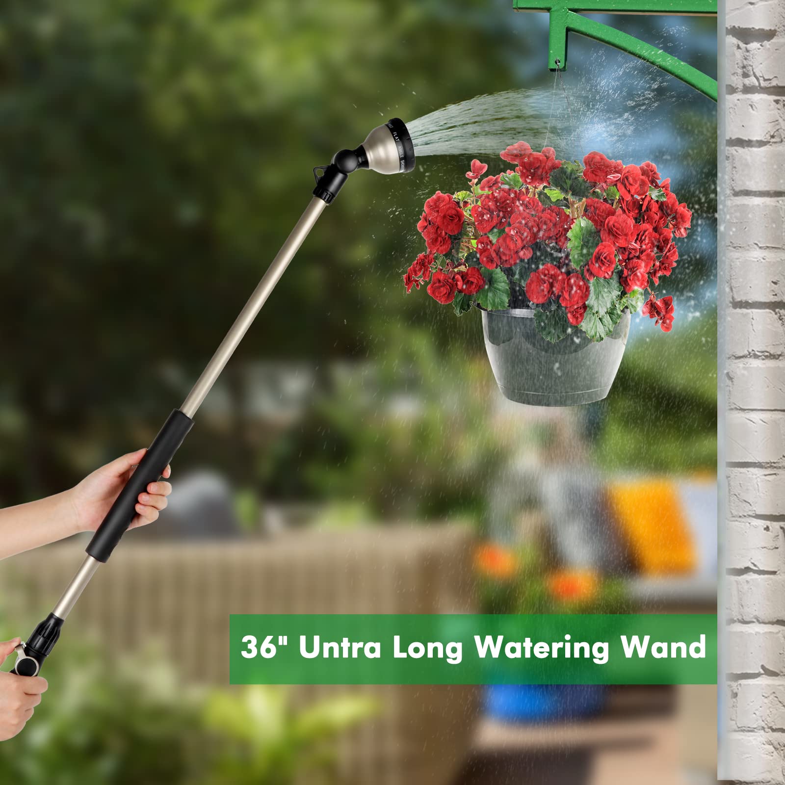Restmo Watering Wand assembled with rubber seal gasket