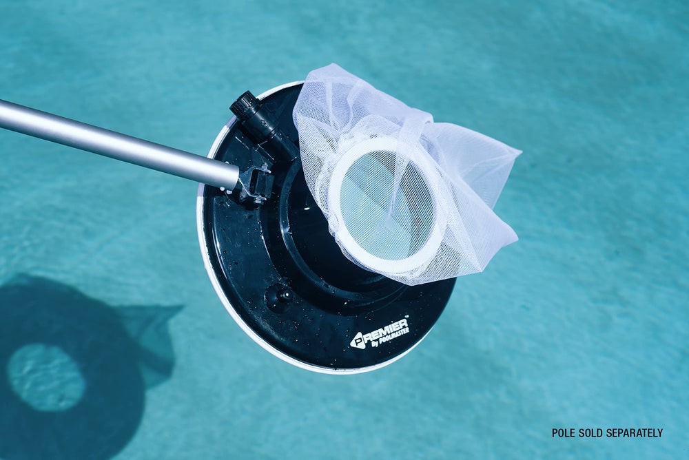 Reusable mesh leaf bags included with Poolmaster 28316