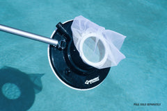Reusable mesh leaf bags included with Poolmaster 28316