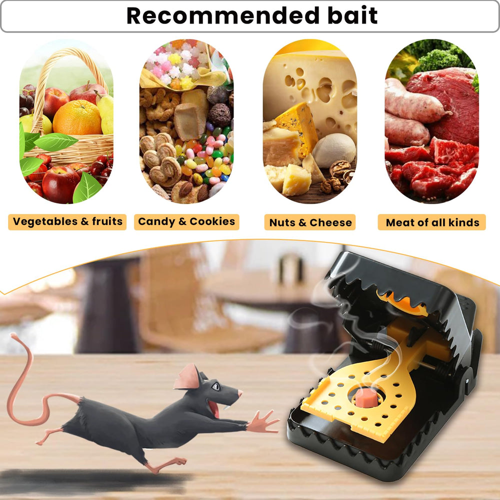RGBRW Mouse Trap showing easy release feature