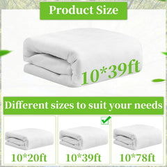 RGQSUN Mosquito Netting 39 x 10 Ft folded showing texture