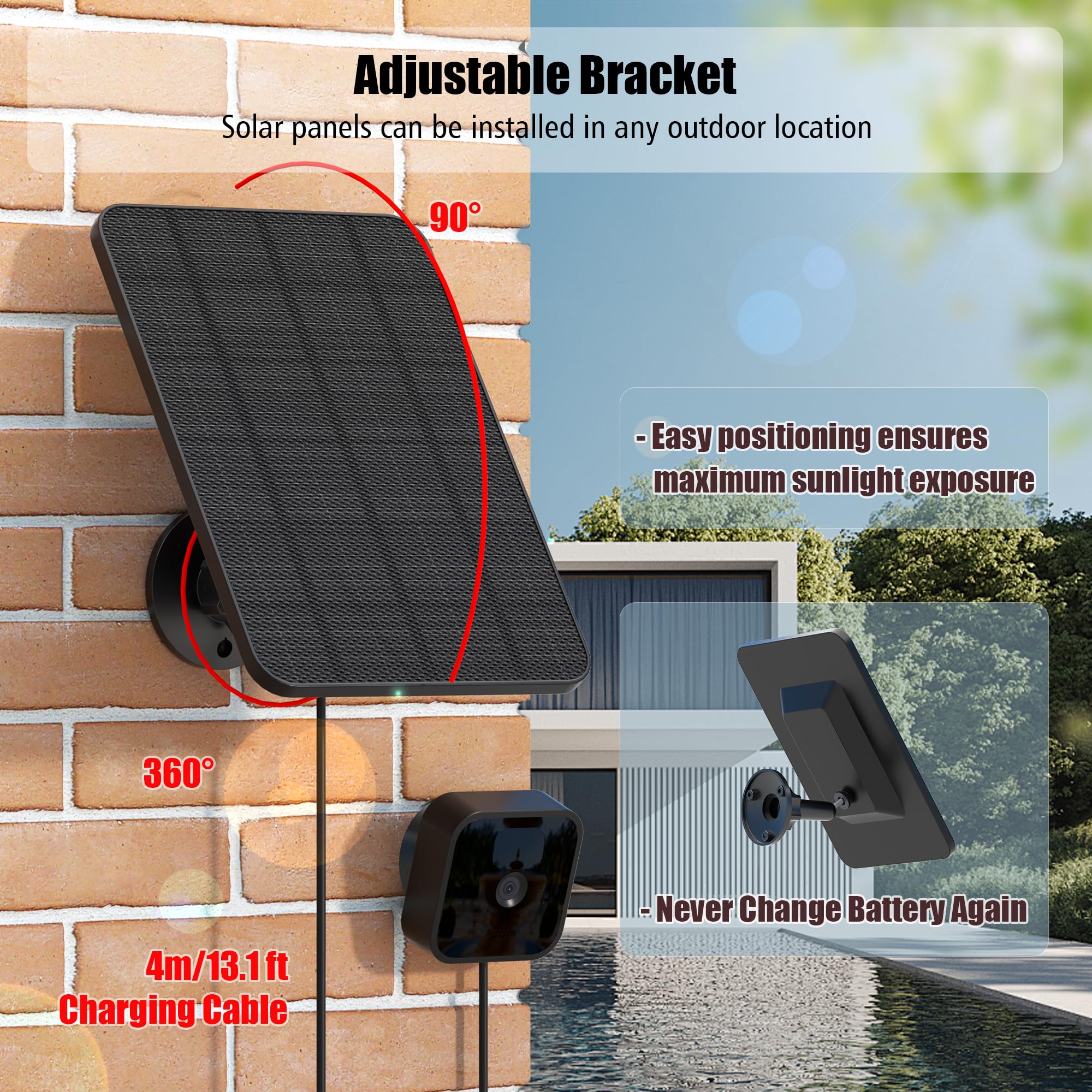 Rhorawill solar panel installation accessories including brackets