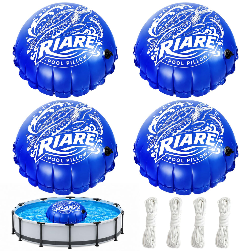 Riare 4pcs Pool Pillows Winter Closing Kit - Blue
