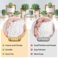 Riare Organic Perlite being mixed with soil