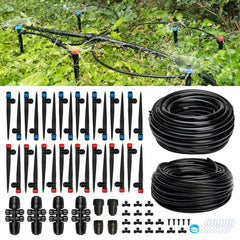 Riboud 200FT Drip Irrigation System Kit packaging front view