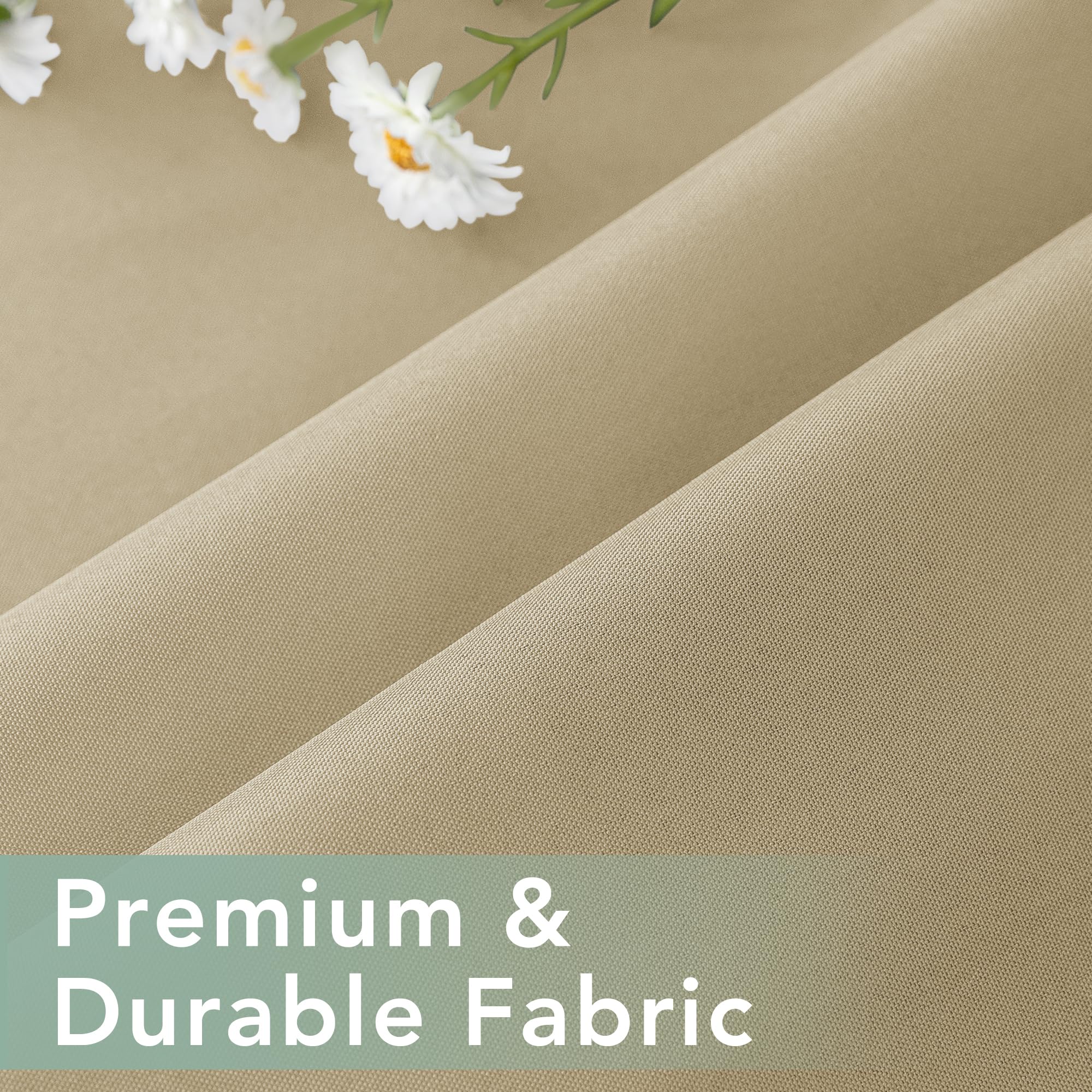 RichSets Outdoor Curtains set with all six panels displayed
