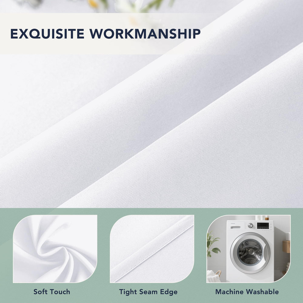 RichSets outdoor curtains six panels displayed