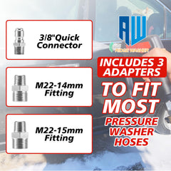 RIDGE WASHER Pressure Washer Gun 360° rotation feature demonstration
