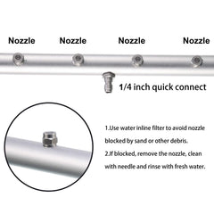 RIDGE WASHER Undercarriage Cleaner with two casters