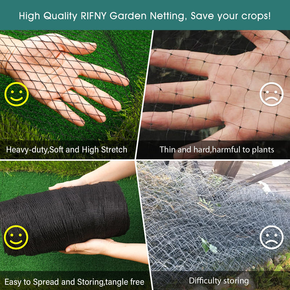 RIFNY Bird Netting landscape staples included