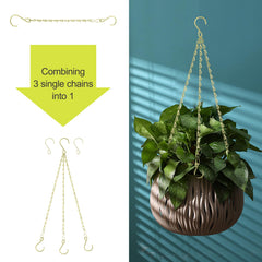 RIFNY hanging chain used to display flower pots