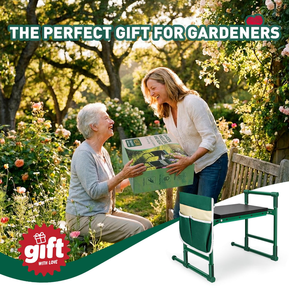 RIFPOD Garden Kneeler and Seat with gift box packaging