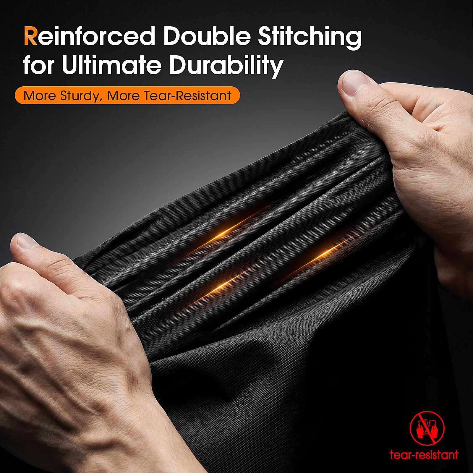 Rilime Fire Pit Cover with sturdy handle