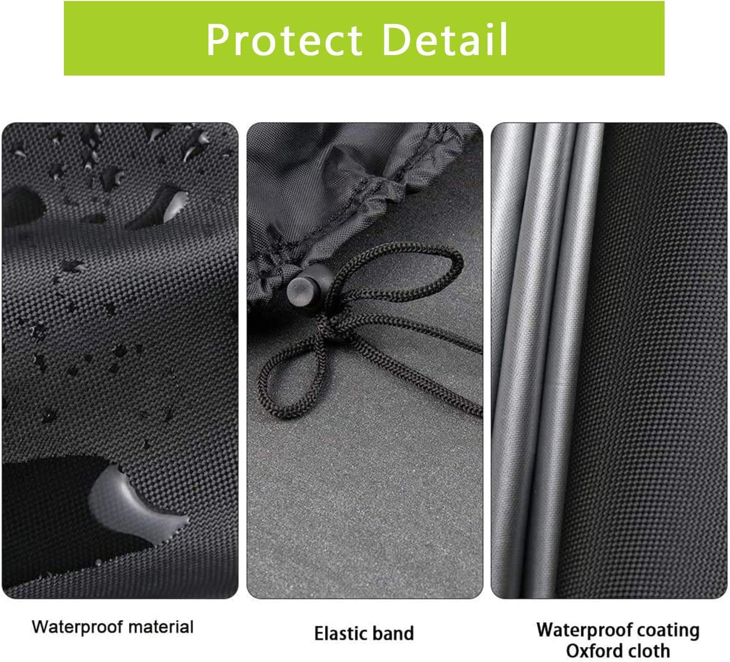 Rilime Globe Fire Pit Cover 36 inch black packaging
