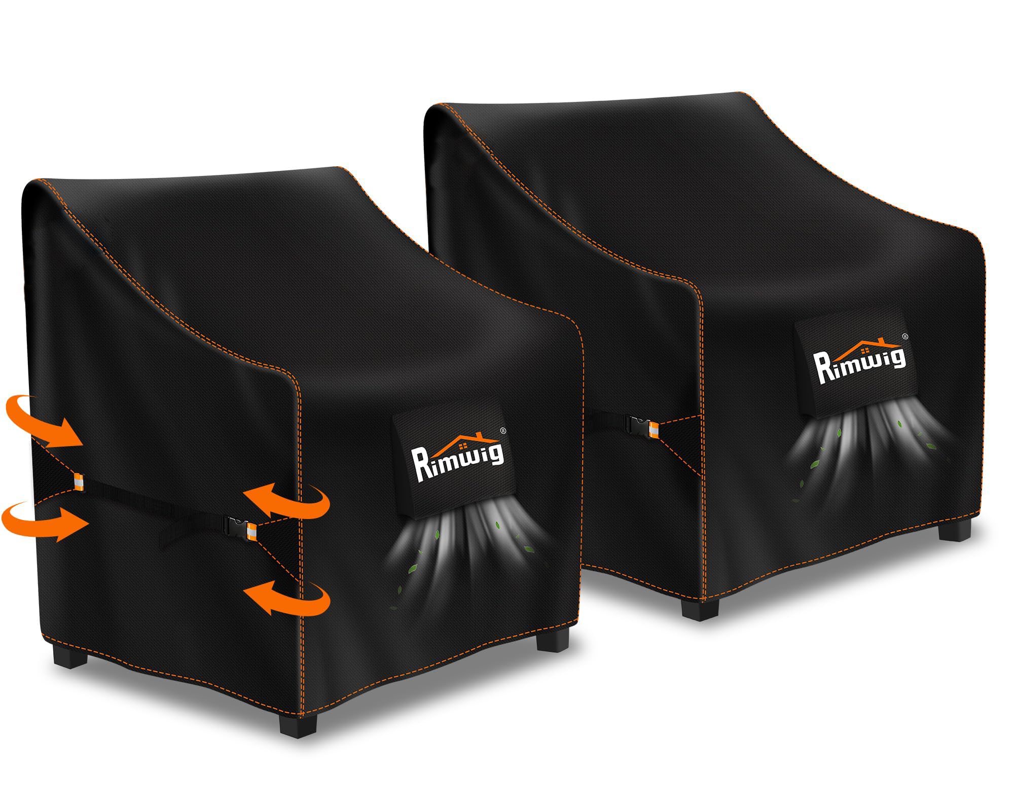 Rimwig patio chair cover pack front view