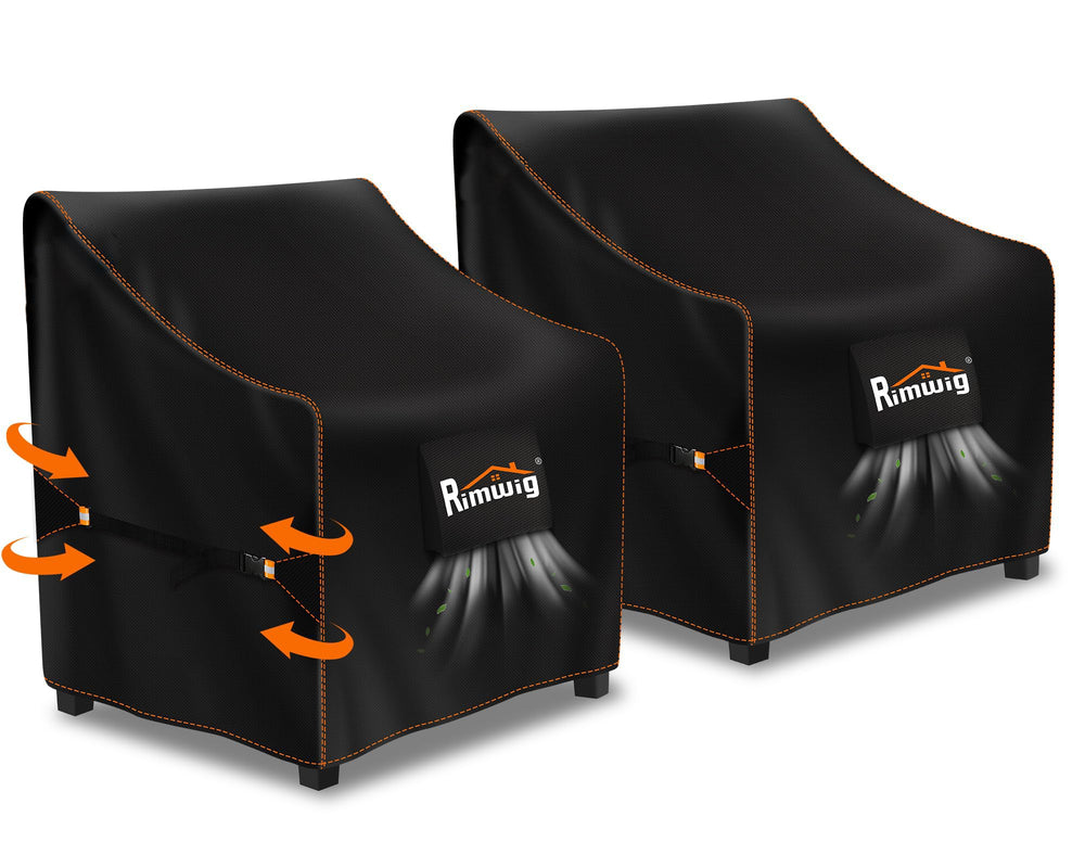Rimwig patio chair cover pack front view