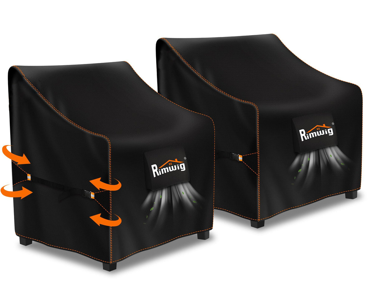 Rimwig patio chair cover pack front view