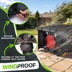 Rimwig portable generator cover waterproof zippers