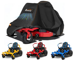 Rimwig Zero Turn Mower Cover waterproof black front view