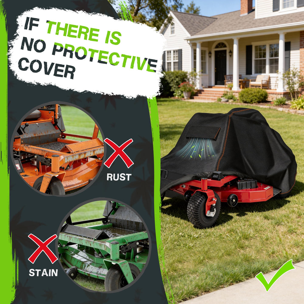 Rimwig Zero Turn Mower Cover waterproof sealing details