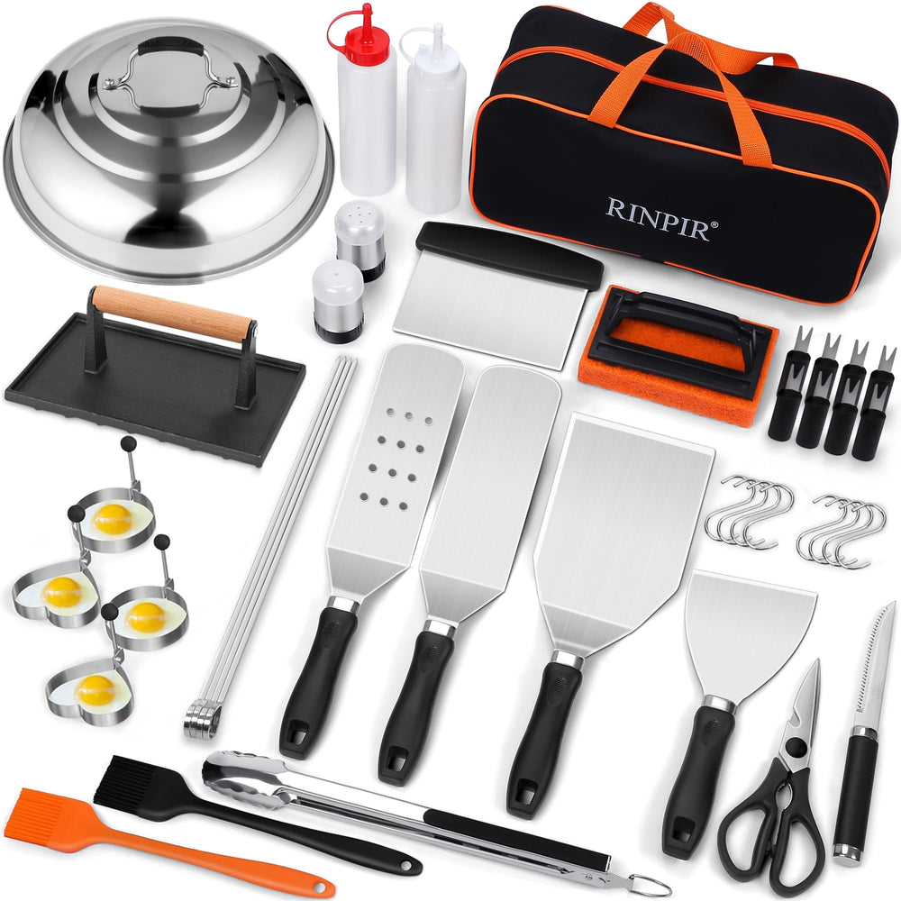 RINPIR 42pcs Griddle Accessories Kit, complete tool set view
