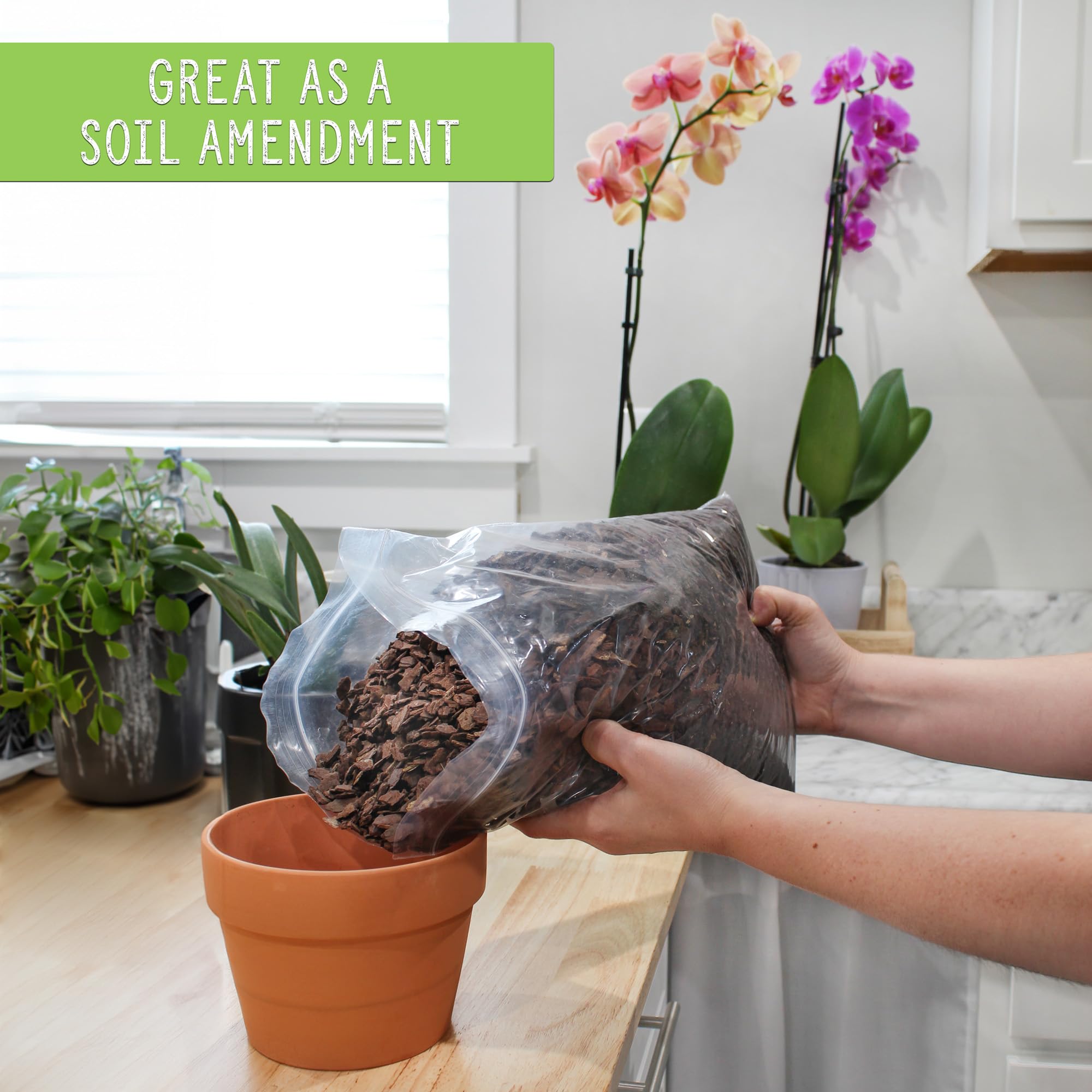 Rio Hamza Trading houseplant mulch packaging details