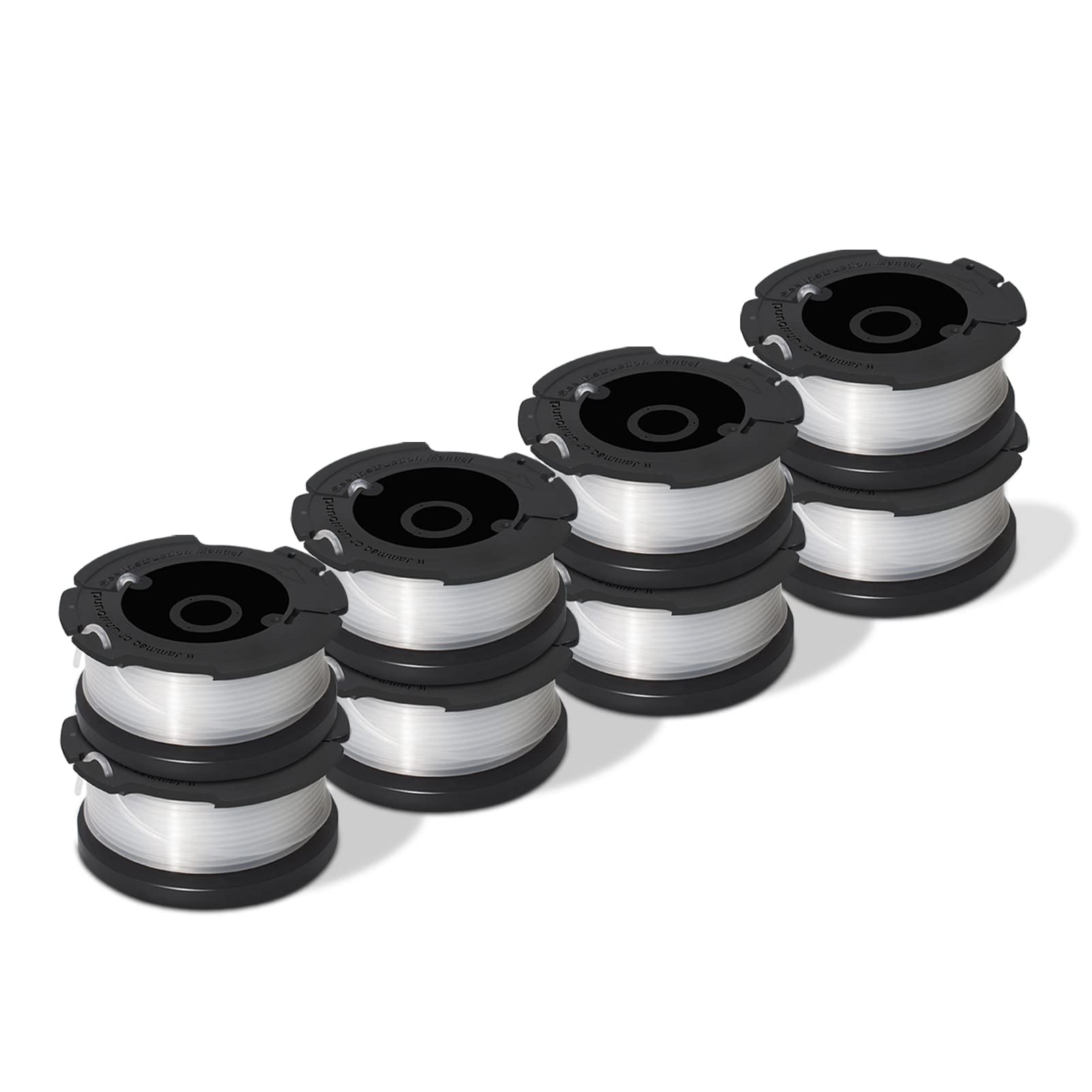 RISELION AF-100 Weed Eater String 30ft black spool front view