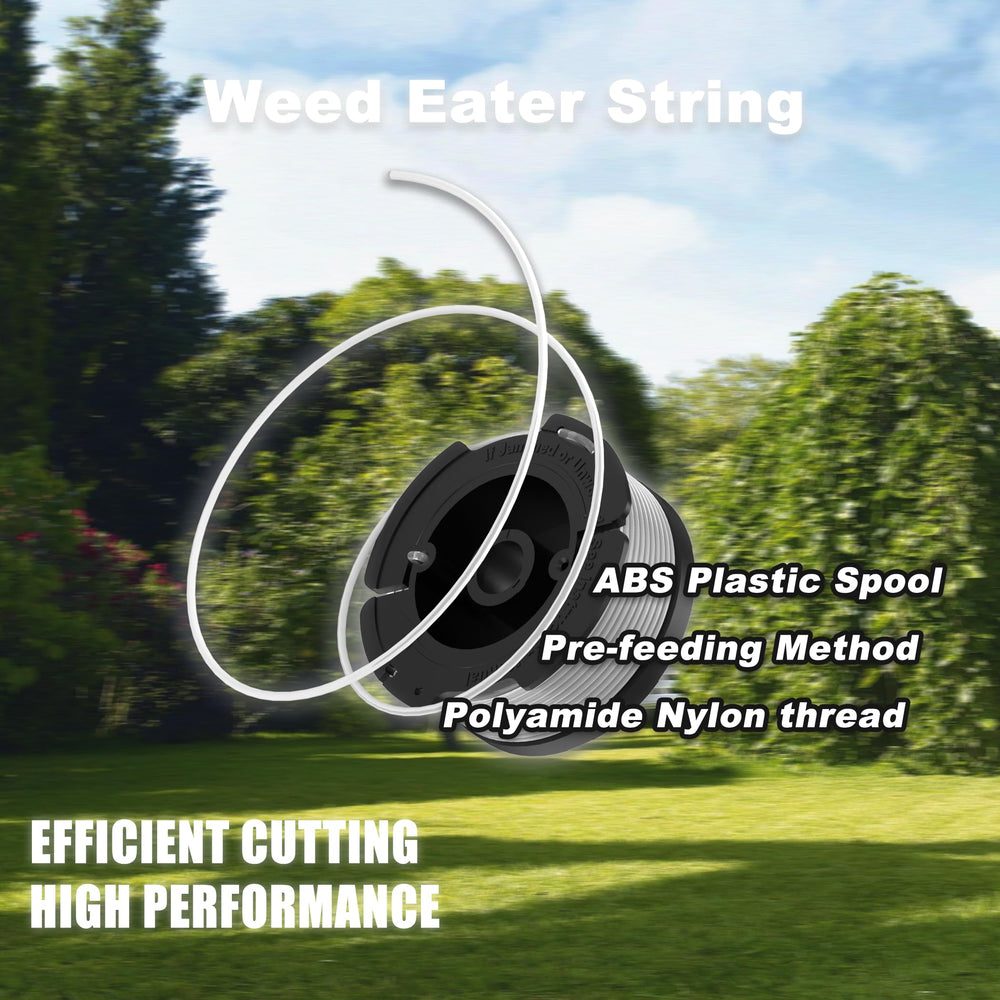 RISELION AF-100 Weed Eater String spool side view