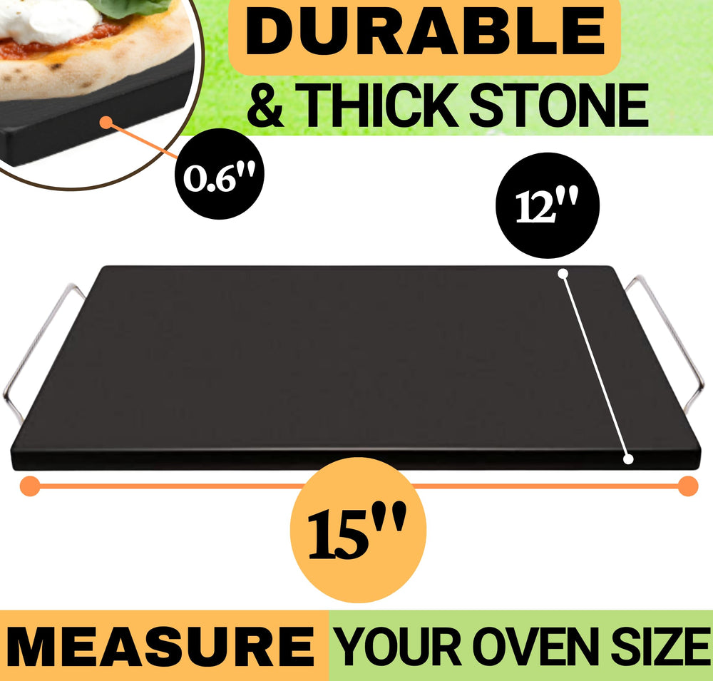 Ritual Life Pizza Stone in use on a BBQ grill