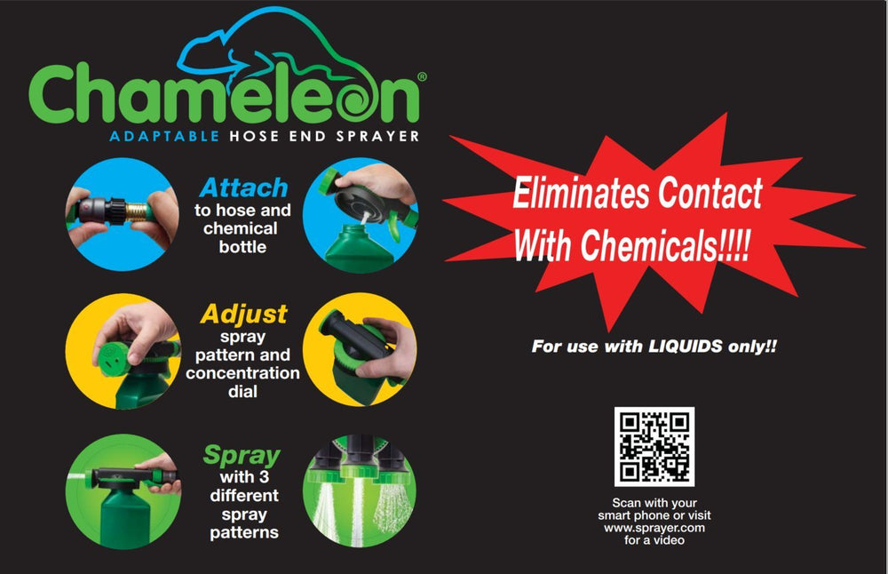 RL Flo-Master Chameleon Hose End Sprayer packaging front
