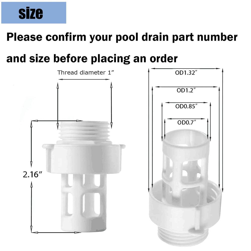RO6G Hose Drain Plug Connector side view