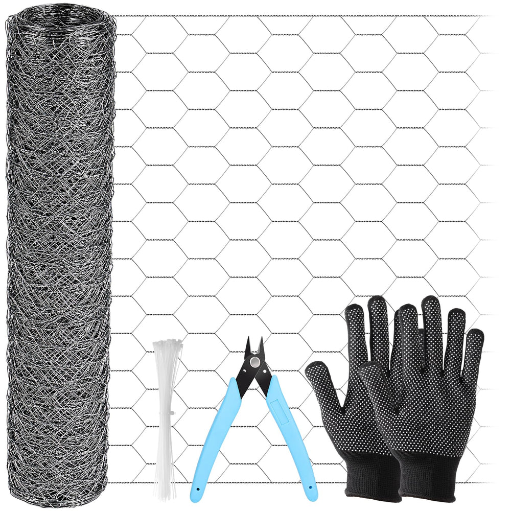 ROADPLUM Chicken Wire Mesh 13.8 x 157 in roll front view