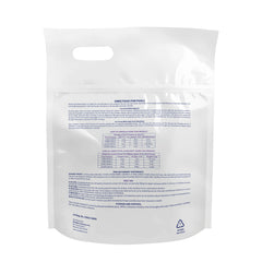 Robelle pH Down powder being dissolved in water