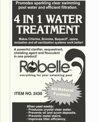 Robelle Pool Clarifier pouring into pool water
